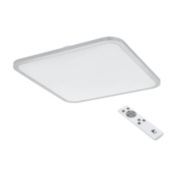 EGLO COGOLETO Deckenleuchte LED Silber, Weiß, 1-flammig, Fernbedienung EGLO COGOLETO Deckenleuchte LED Silber, Weiß, 1-flammig, Fernbedienung