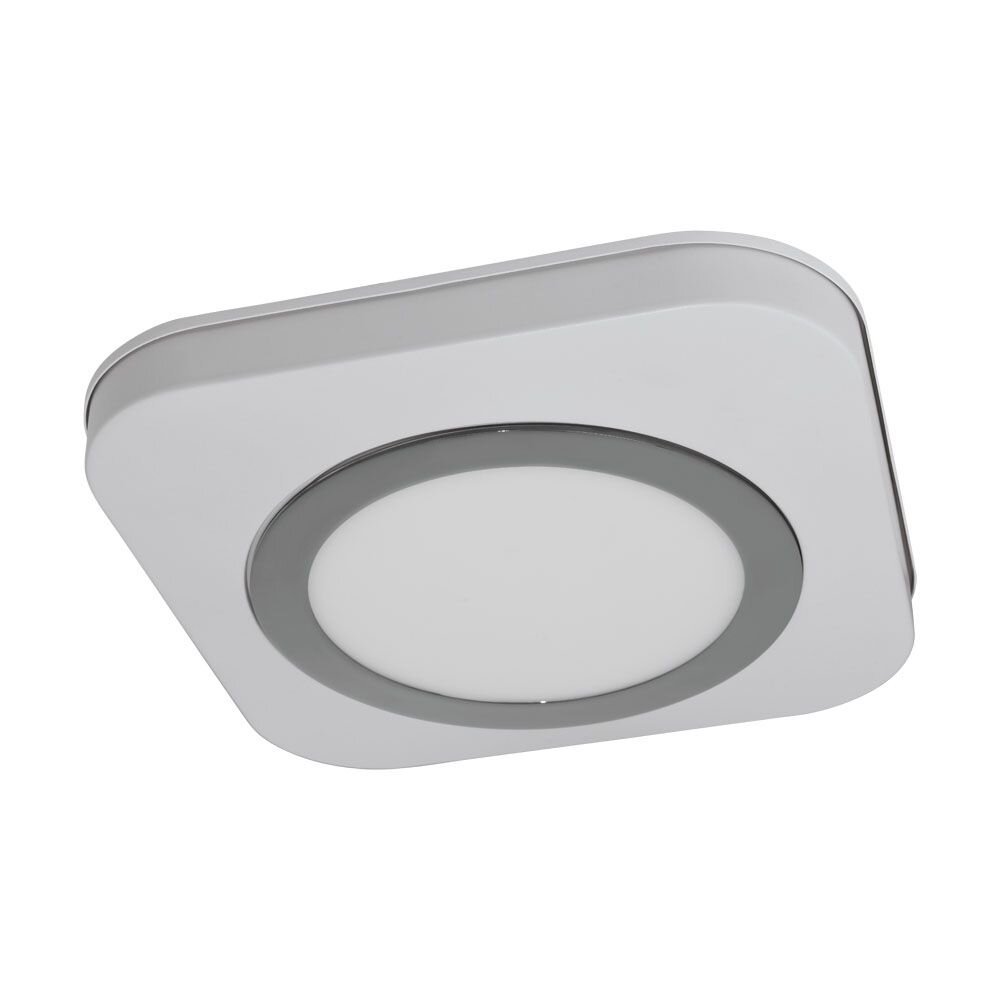 Eglo OLMOS Deckenleuchte LED Chrom, Weiß, 1-flammig main product photo