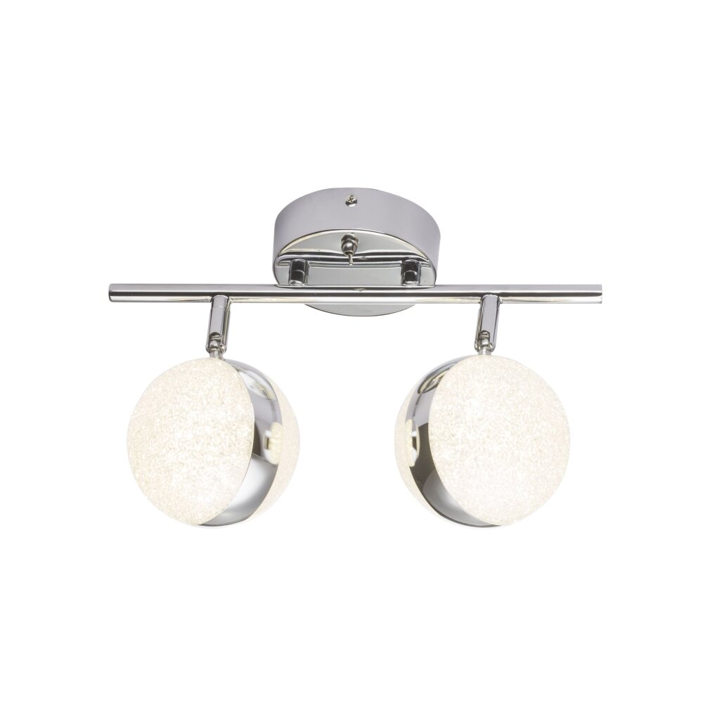 Globo TOBIAS Deckenleuchte LED Transparent, 2-flammig main product photo