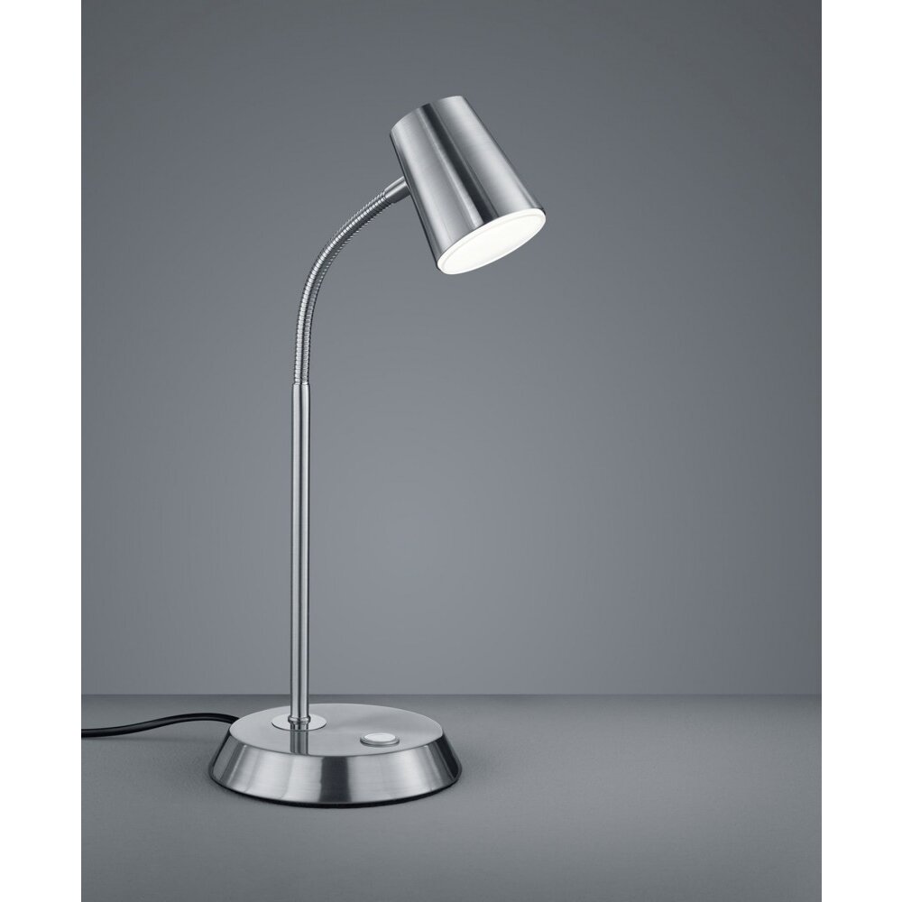 Trio Leuchten NARCOS Tischleuchte LED Nickel-Matt, 1-flammig main product photo