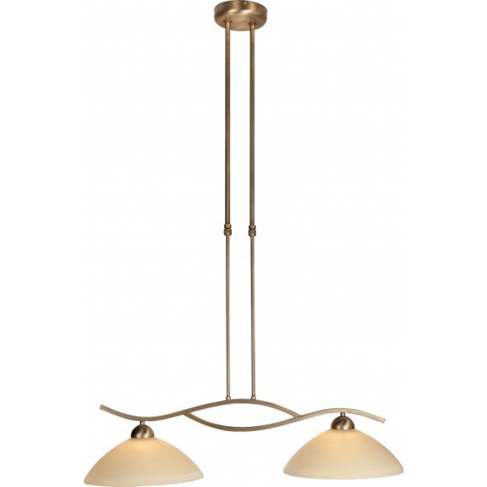 Steinhauer CAPRI Hängeleuchte Bronze, 2-flammig main product photo