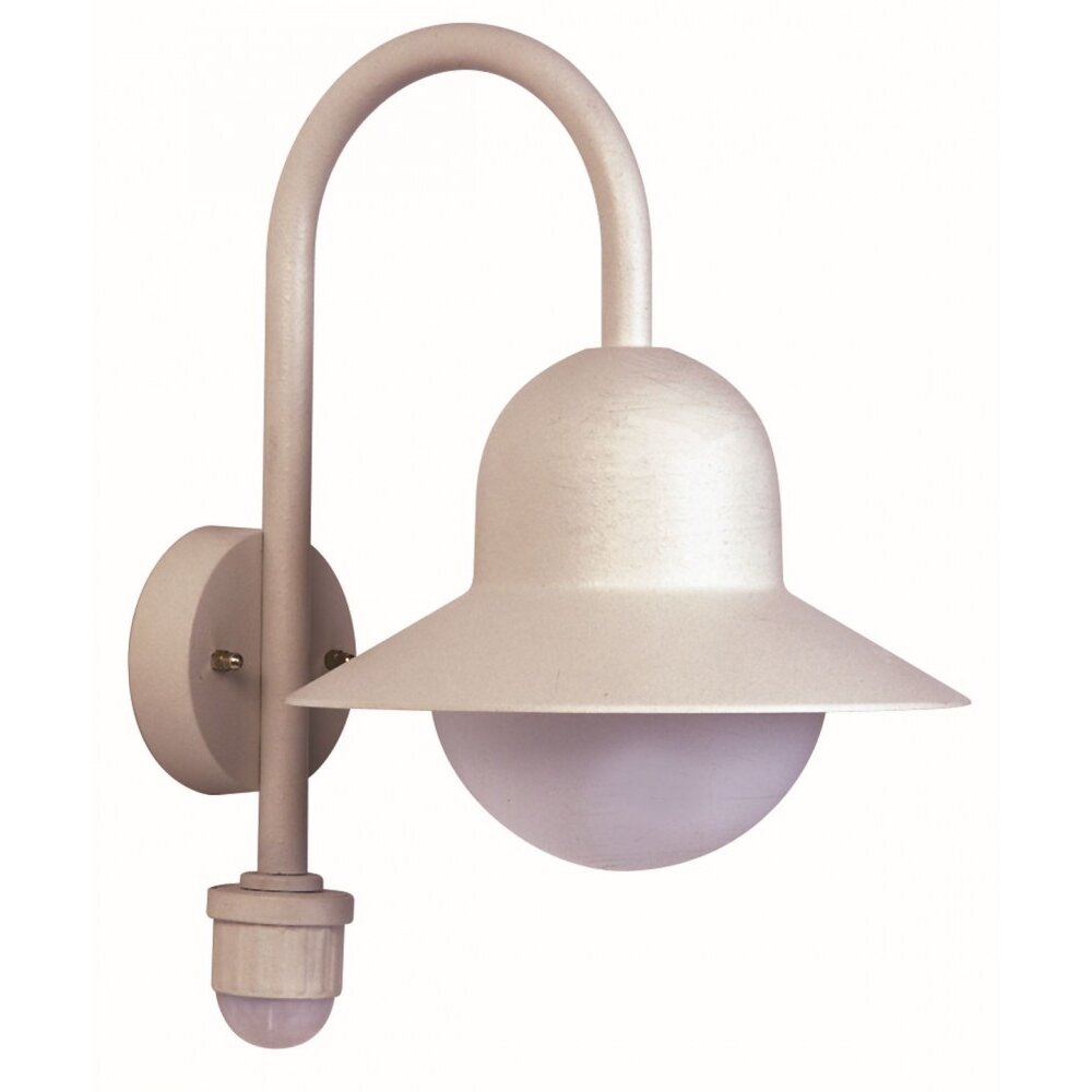 Albert Leuchten 661 Außenwandleuchte Weiß, 1-flammig, Bewegungsmelder main product photo