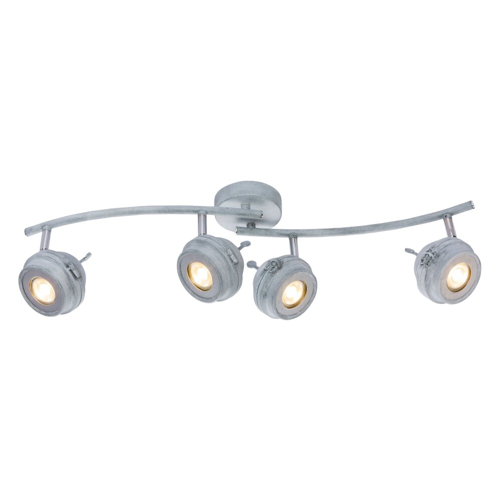 Globo MYCAH Deckenleuchte LED Grau, 4-flammig main product photo