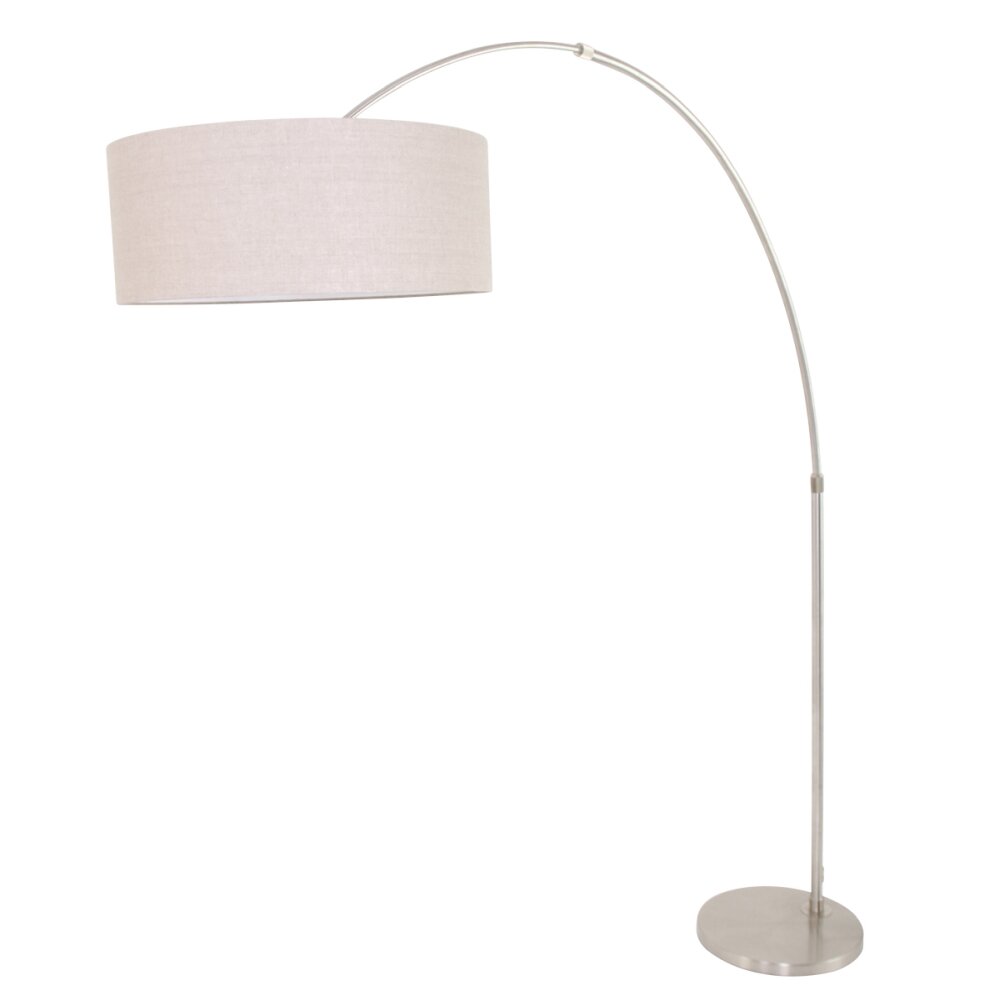 Steinhauer Gramineus Bogenleuchte Edelstahl, 1-flammig main product photo