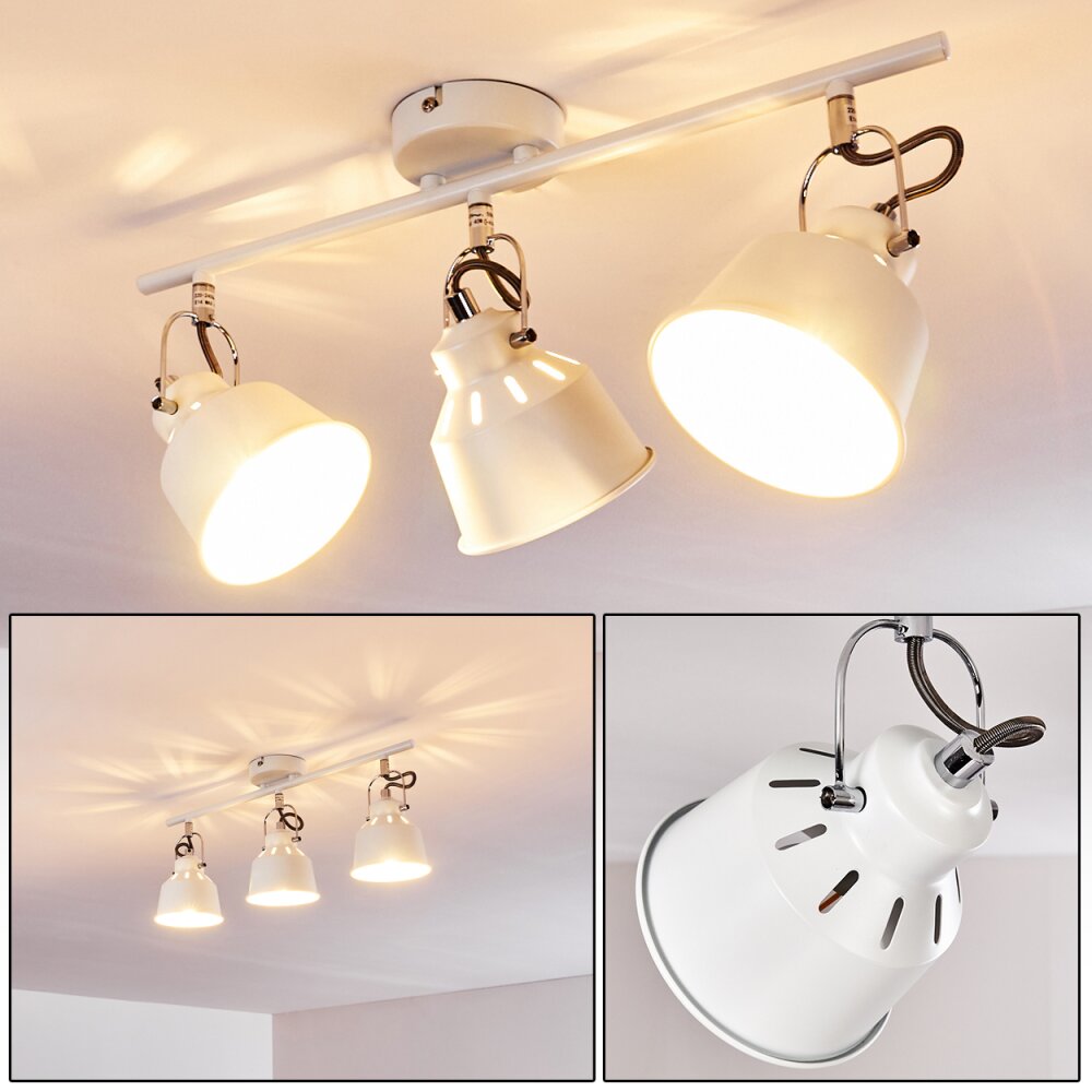 Safari Deckenleuchte Weiß, 3-flammig main product photo