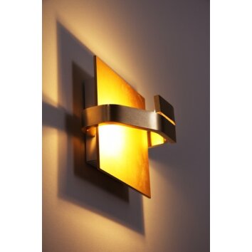 Elesi Luce Wandleuchte LED Gold, 1-flammig