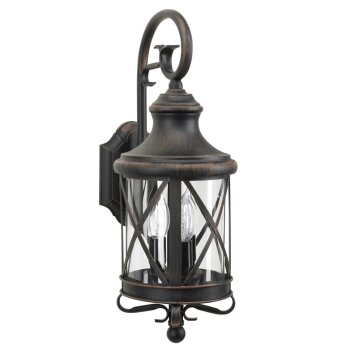 KS Verlichting Romantica Wandleuchte Braun, 3-flammig KS Verlichting Romantica Wandleuchte Braun, 3-flammig