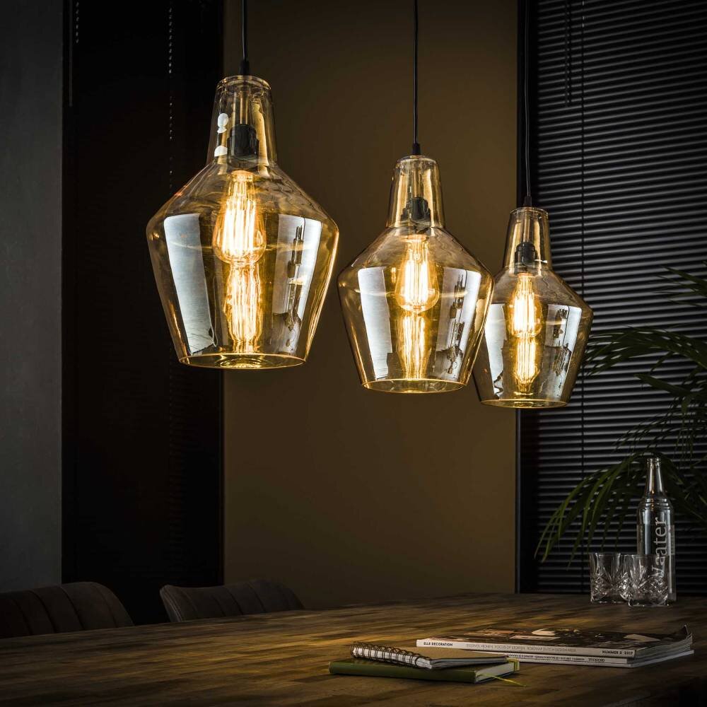 WAALSORDEN Hängeleuchte Transparent, Klar, 3-flammig main product photo