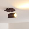 Zuoz Deckenleuchte Rostfarben, 1-flammig