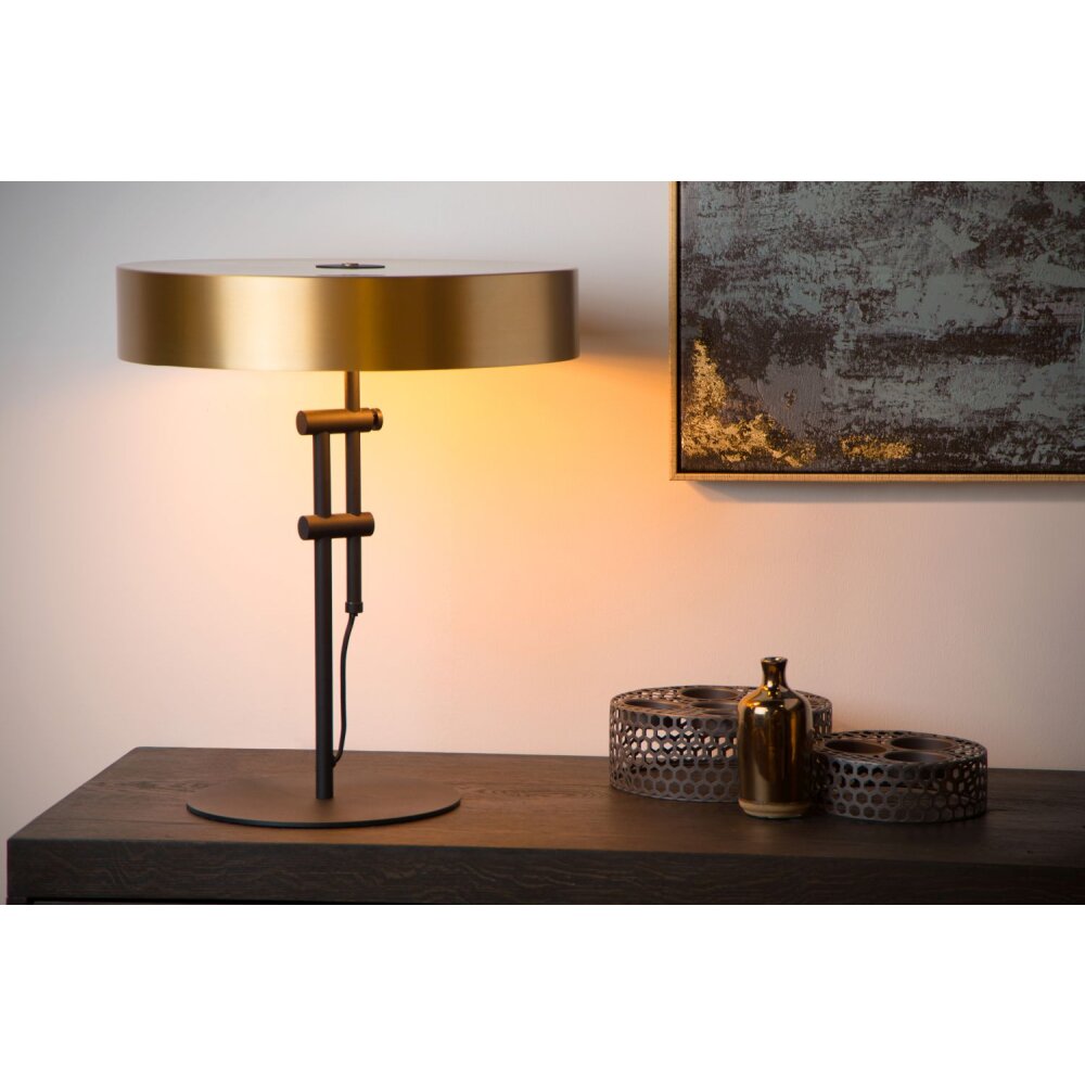 Lucide GIADA Tischlampe Gold, 2-flammig main product photo