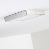 Broglen Deckenpanel LED Nickel-Matt, 1-flammig