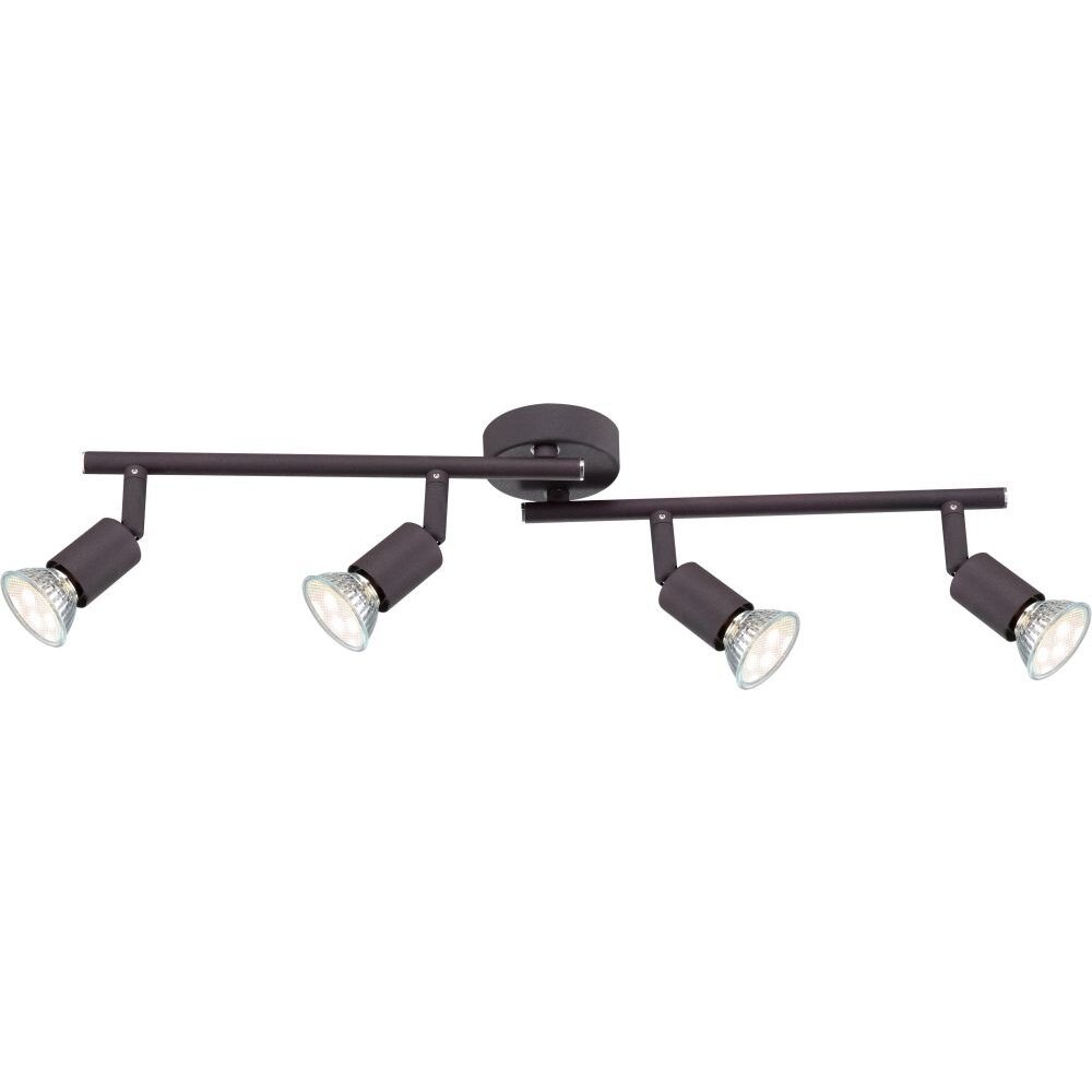 Globo OLIWA Deckenstrahler LED Rostfarben, 4-flammig main product photo