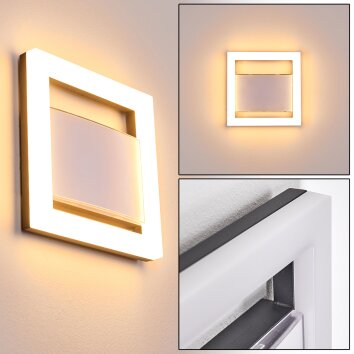 Linna Außenwandleuchte Aluminium, 1-flammig
