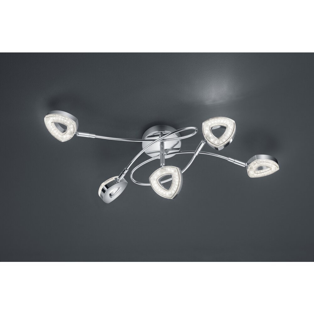 Reality TOURS Deckenleuchte LED Chrom, 5-flammig main product photo