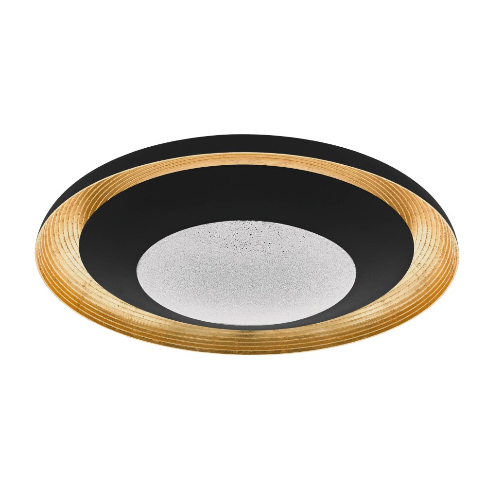 Eglo Leuchten CANICOSA 2 Wand- / Deckenleuchte LED Gold, Schwarz, 1-flammig main product photo