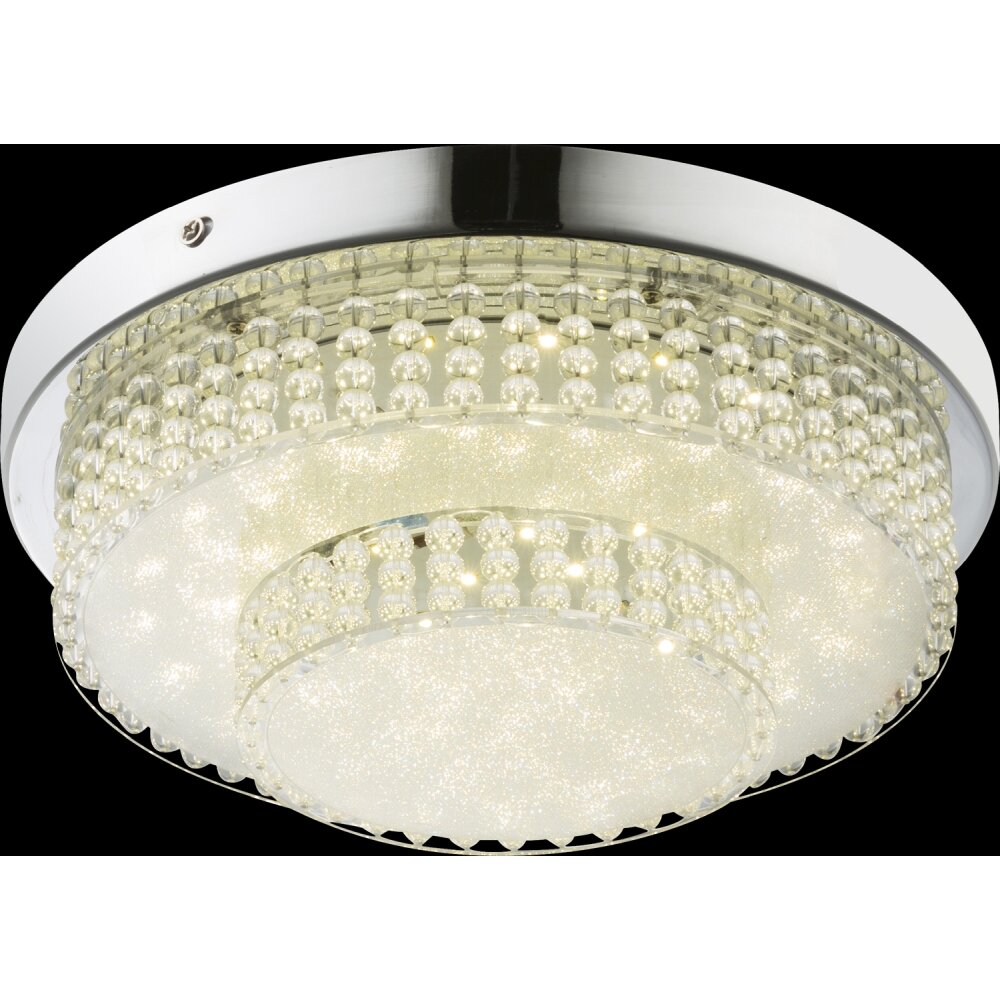Globo Cake Deckenleuchte LED Chrom, 1-flammig main product photo