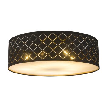 Globo CLARKE Deckenleuchte Nickel-Matt, 6-flammig