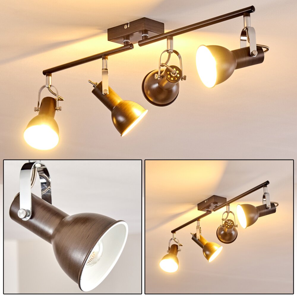 Danikon Deckenleuchte Braun, 4-flammig main product photo
