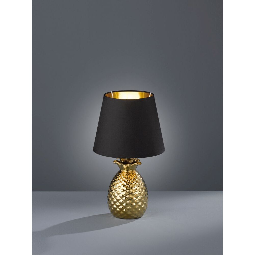 Reality PINEAPPLE Tischleuchte Gold, 1-flammig main product photo