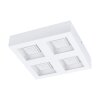Eglo FERREROS Deckenleuchte LED Weiß, 4-flammig