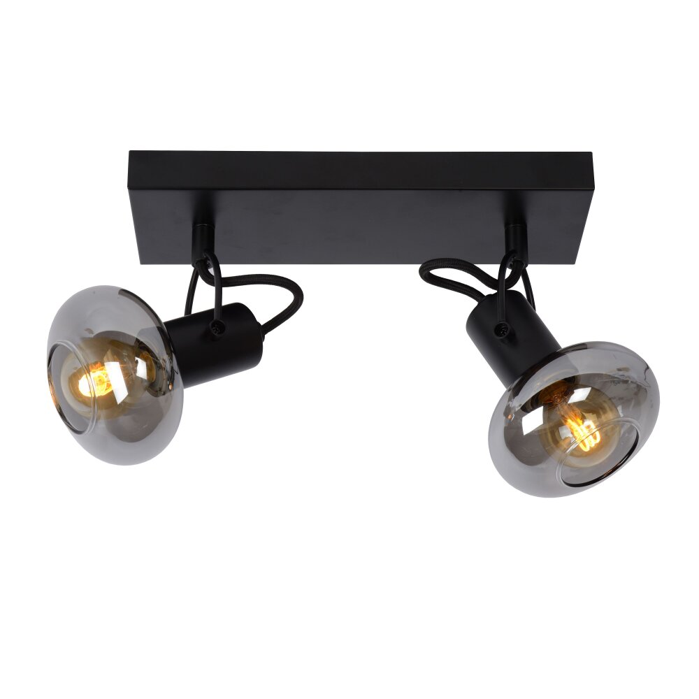Lucide MADEE Deckenspot Schwarz, 2-flammig main product photo