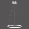 Leuchten Direkt CIRCLE Pendelleuchte LED Silber, 1-flammig
