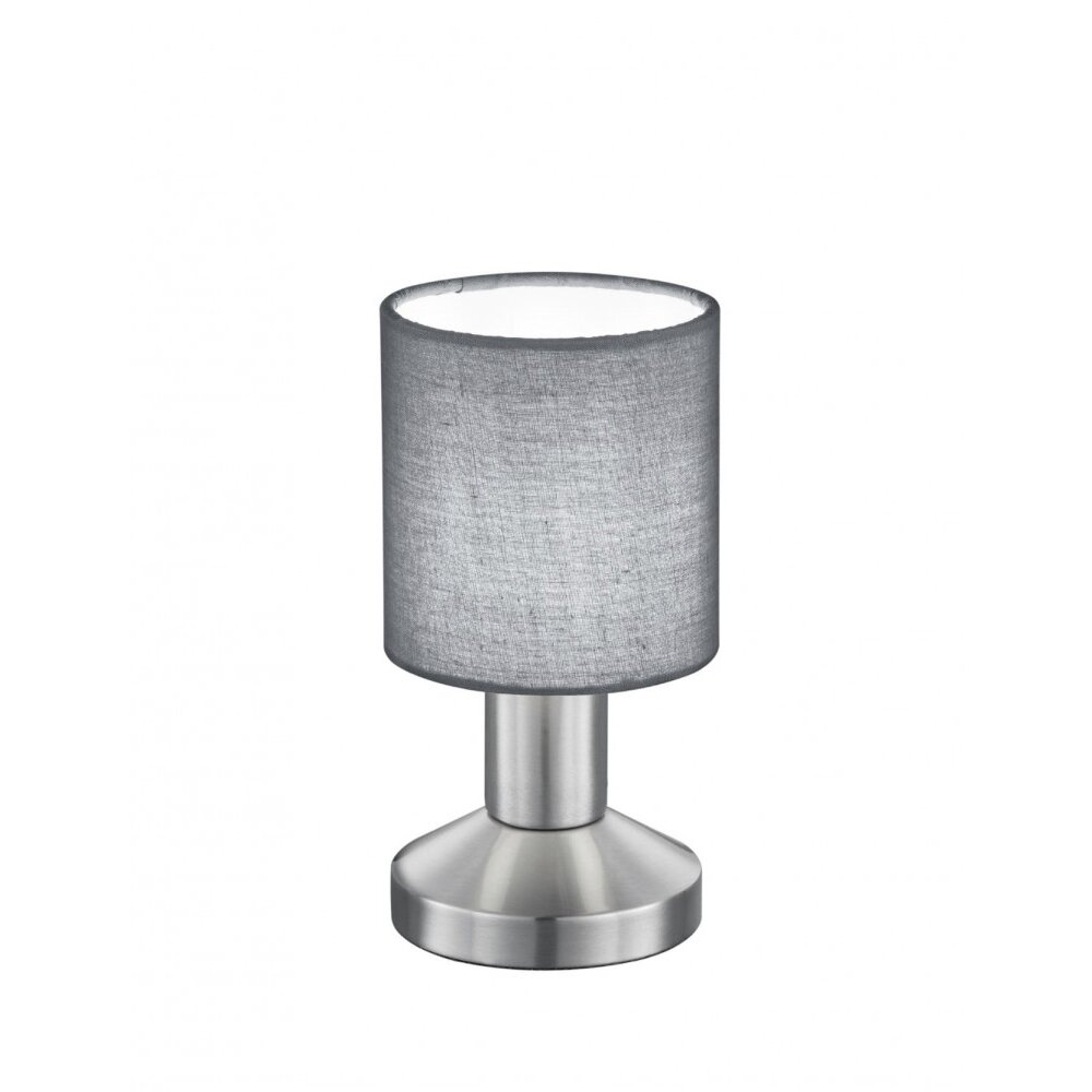 Trio Leuchten GARDA Tischleuchte Nickel-Matt, 1-flammig main product photo