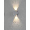 Escale SUN Wandleuchte LED Aluminium, 2-flammig