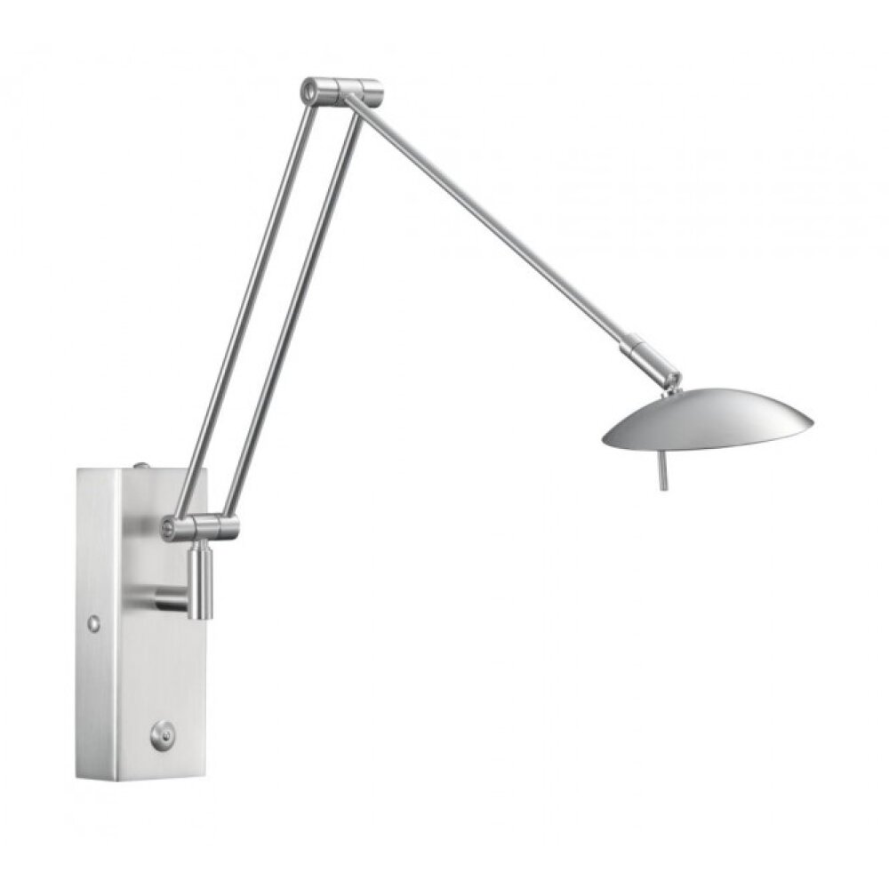 Knapstein Wandleuchte LED Nickel-Matt, 2-flammig main product photo