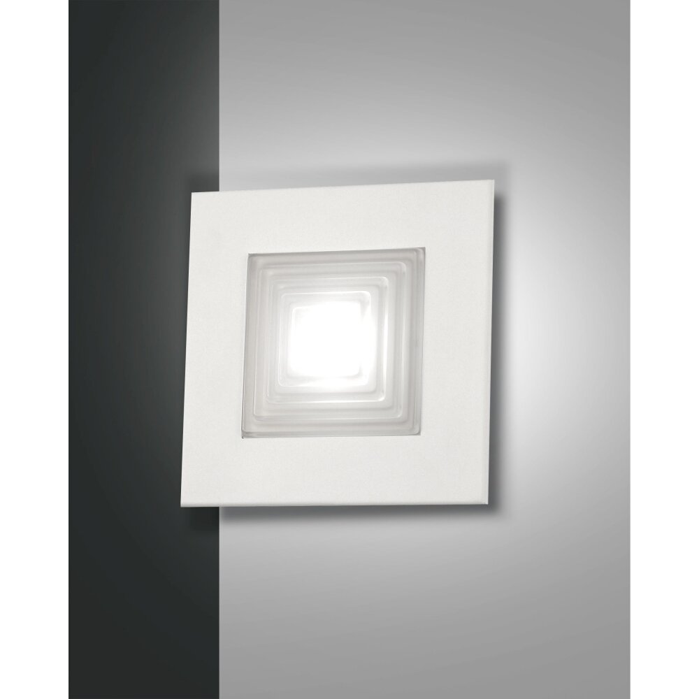 Fabas Luce Formia Wandleuchte LED Weiß, 1-flammig main product photo