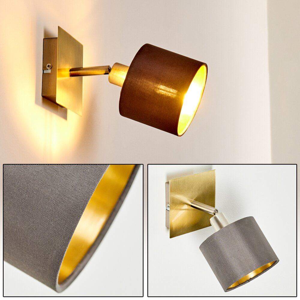 Tibro Wandleuchte Nickel-Matt, 1-flammig main product photo