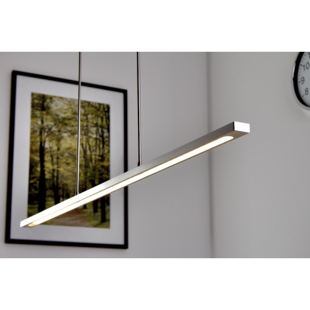 Real Pendelleuchte LED Edelstahl, Nickel-Matt, 1-flammig main product photo