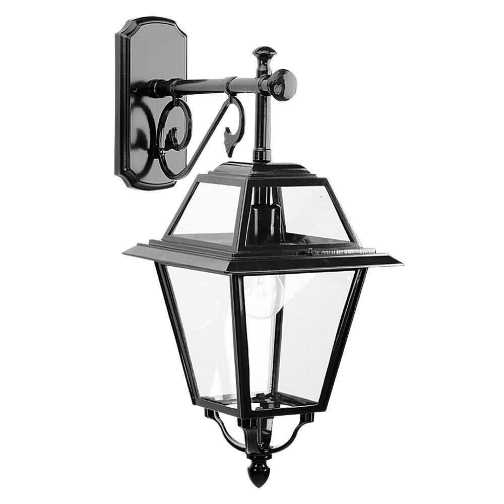 KS Verlichting Venray Wandleuchte Schwarz, 1-flammig main product photo