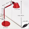 Artemide TOLOMEO MICRO Tischleuchte Rot, 1-flammig