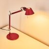 Artemide TOLOMEO MICRO Tischleuchte Rot, 1-flammig