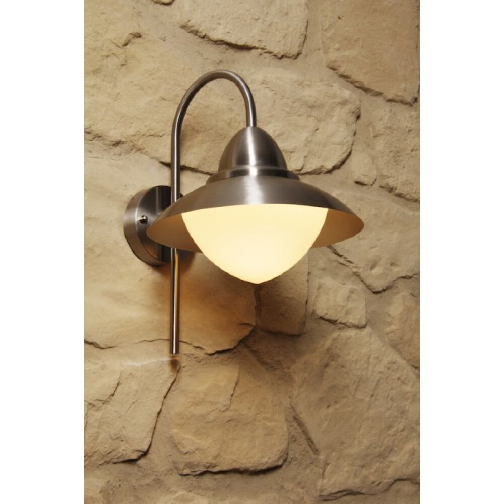 Eglo SIDNEY Wandleuchte Edelstahl main product photo