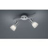 Trio Leuchten LEVISTO Deckenspot LED Nickel-Matt, 2-flammig