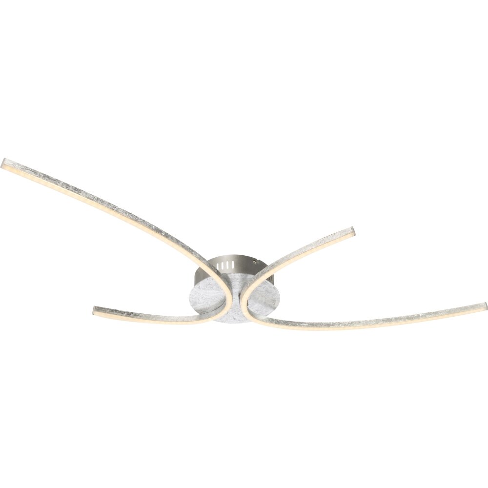 Globo NIKA Deckenleuchte LED Silber, 1-flammig main product photo