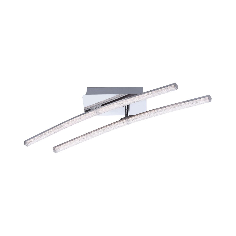 Leuchten Direkt Simon Deckenleuchte LED Chrom, 2-flammig main product photo