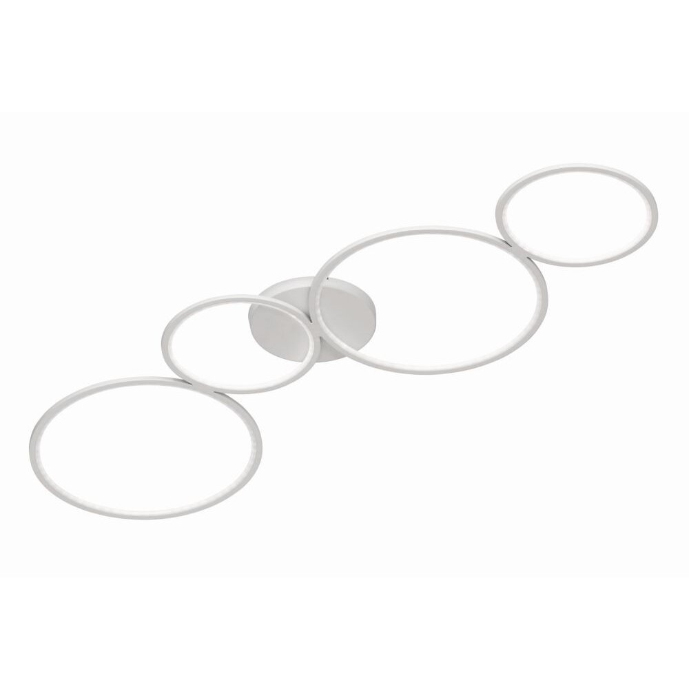 Trio Leuchten RONDO Deckenleuchte LED Weiß, 1-flammig main product photo