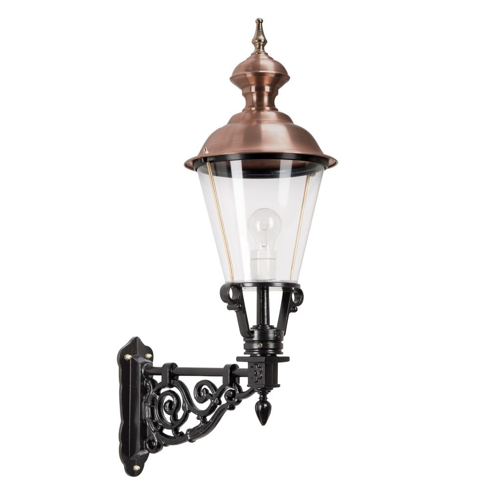 KS Verlichting Marken Wandleuchte Kupferfarben, Schwarz, 1-flammig main product photo