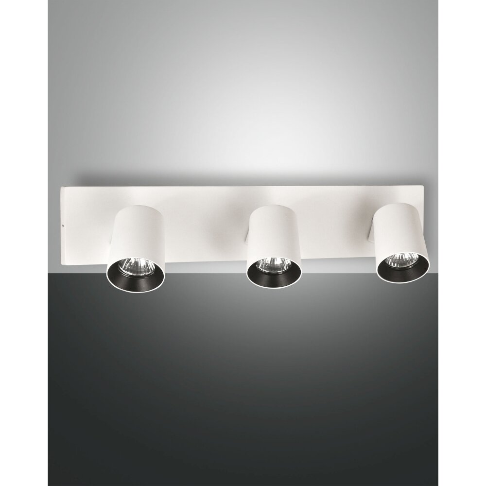 Fabas Luce Modo Deckenleuchten Weiß, 3-flammig main product photo