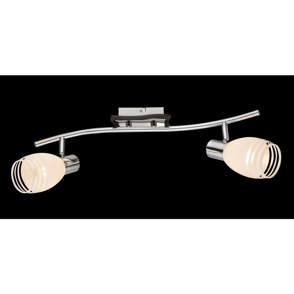 Globo TOAY Deckenstrahler Chrom, Glas, 2-flammig main product photo