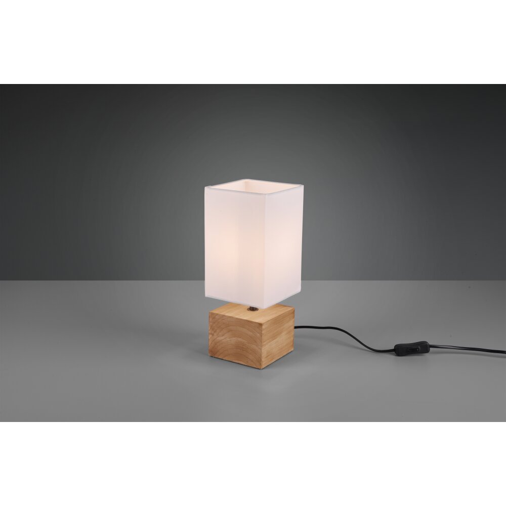 Reality Woody Tischleuchte LED Holz hell, 1-flammig main product photo