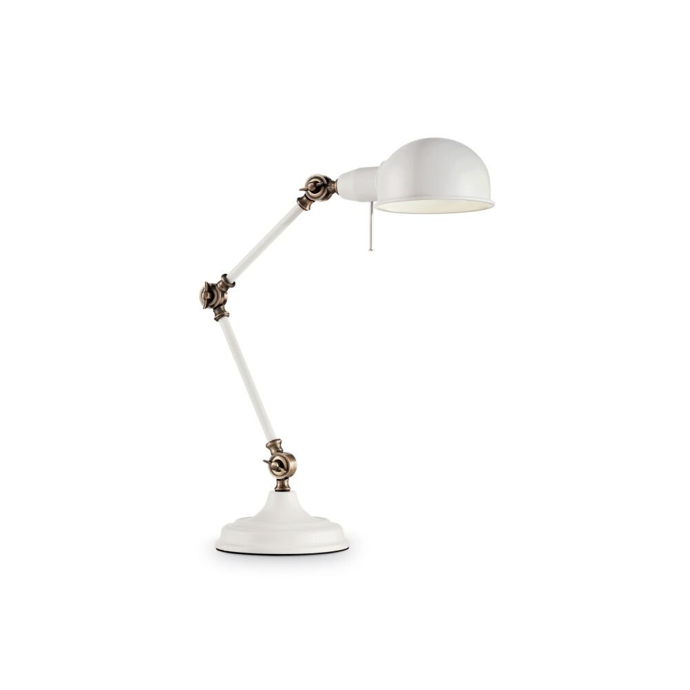 Ideal Lux TRUMAN Tischleuchte Weiß, 1-flammig main product photo