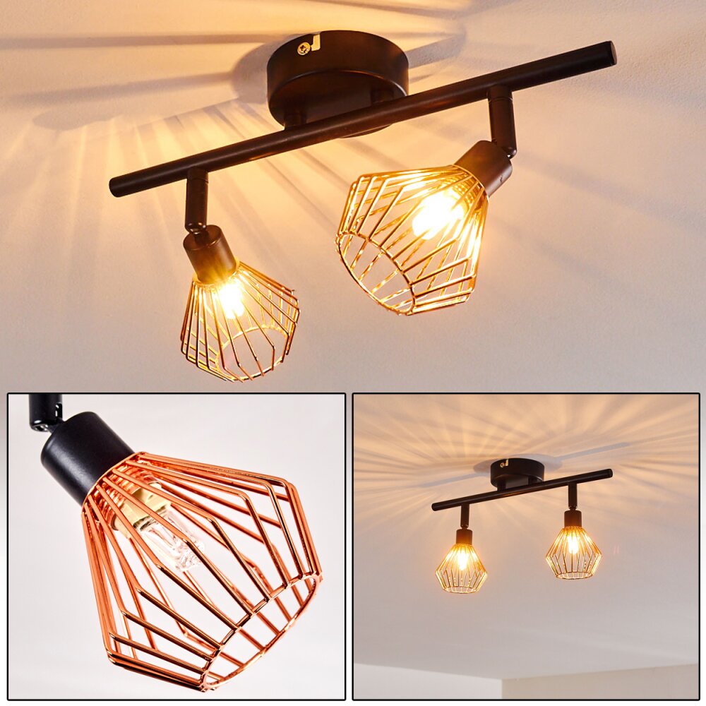 Grönhöj Deckenleuchte Schwarz, 2-flammig main product photo