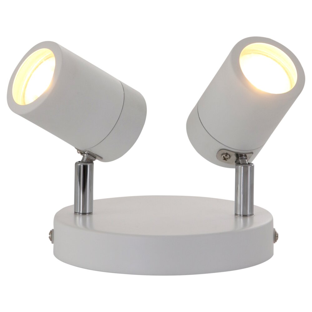 Steinhauer Upround Deckenleuchte LED Nickel-Matt, Weiß, 2-flammig main product photo