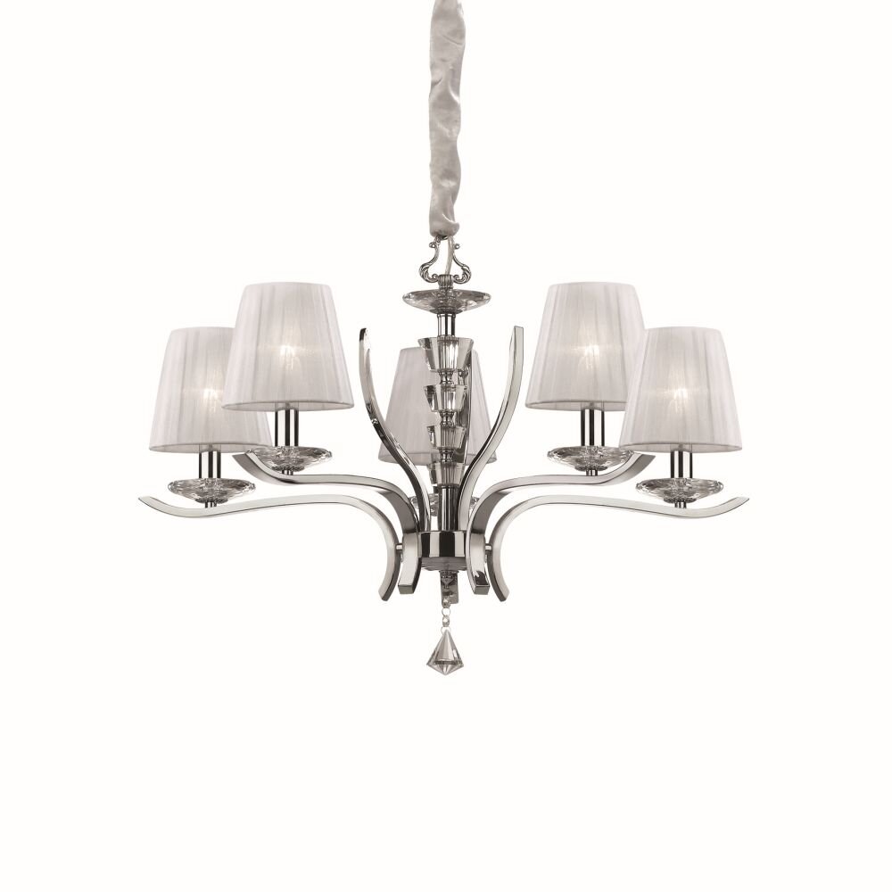 Ideal Lux PEGASO Hängeleuchte Weiß, 5-flammig main product photo