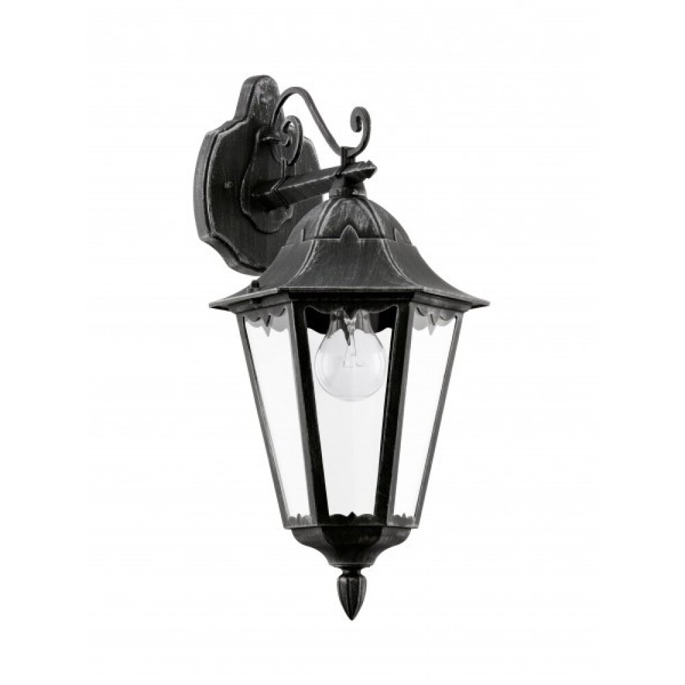 Eglo NAVEDO Wandaussenleuchte Schwarz, 1-flammig main product photo