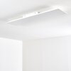 Antria LED Panel Weiß, 1-flammig, Fernbedienung, Farbwechsler